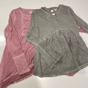 2 Knox Rose Tops